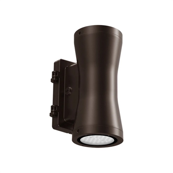 WestGate, 7" Architectural LED Up/Down Wall Light , 18/30/45/60 Watt, CCT-Selectable, 0-10V Dimmable, 120-277V | WMA-UDL-MCTP-BR-D -View Product