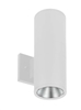 WestGate 4" LED Up/Down Cylinder Light | 4", 30W, Multi-CCT, White Finish | WMC-UDL-MCT-WH-DT