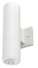 WestGate 3" LED Up/Down Cylinder Light | 3", 18W, Multi-CCT, White Finish | WMC3-UDL-MCT-WH-DT