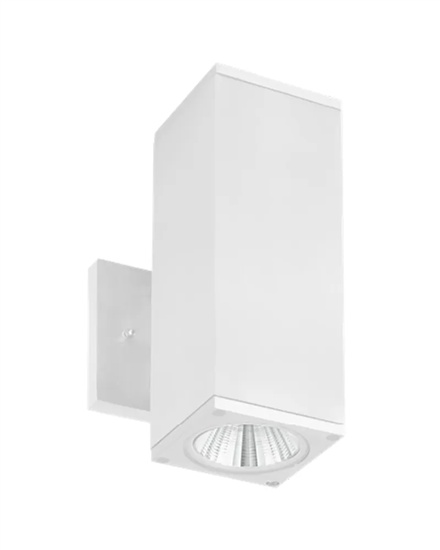WestGate, Square LED Up/Down Cylinder Wall Light , 24 Watt, RGBW+ CCT, Triac Dimmable, 120V Only | WMCS-UDL-RGBW-WH -View Product