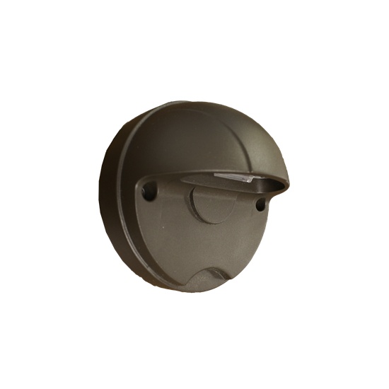 WestGate Round LED Wall/Step Lights | Round, 6W, Bronze Housing, 5000K | WMS-R-50K-BR