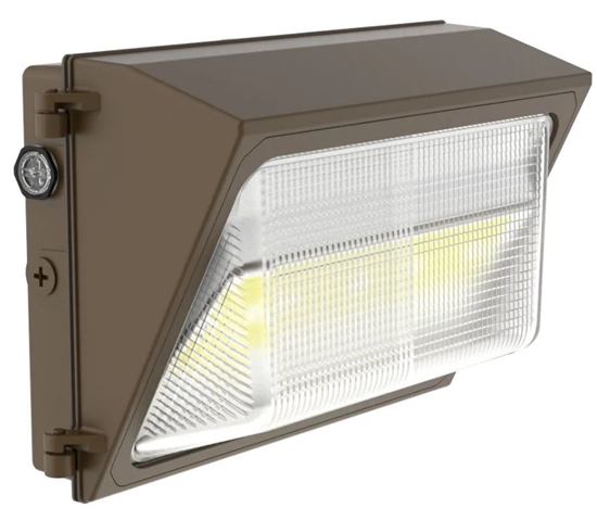 Westgate Builder Series LED Wall Pack | Selectable Wattage (45W,65W,85W) Selectable Color, Integrated Photocell, Bronze Finish | WMXE-MD-45-85W-MCTP-P