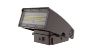 EiKO Adjustable LED Wall Pack | 35W, 4000K CCT, 0-90Â° Adjustable, 120-277V | WPA-455-35W-740-UD-BZ