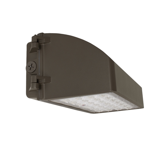 ATG ELECTRONICS, Full Cut-Off LED Wall Pack Light | 40W, 5000K, Bronze Finish | WPGP-40-50