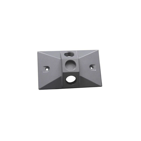 Westgate 4 Inch Square Cover, Dark Bronze, 2 Holes, NEW-V2 - View Product