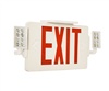 WestGate, Ultra Slim LED Exit Sign/Emergency Light Combo, 2 Watt, Red Letter, White Finish, 120-277V | XTSL-CL-RW -View Product