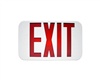 WestGate, Super Slim LED Exit Sign, 1 Watt, Red/Green Letter, White Finish, 120V Only | XTU-RG-2C-120V -View Product
