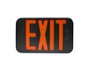 WestGate, Super Slim LED Exit Sign, 1 Watt, Red/Green Letter, Black Finish, 277V Only | XTU-RG-BK-2C-277V -View Product