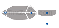 2023 Bentley Continental GT Convertible Window Tint Kit