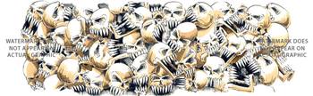 44 Skulls Cartoon Rear Window Graphic