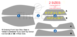 2022 Chevrolet Corvette 2 Door Convertible Precut Tint Kit