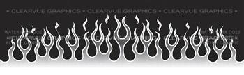 Flame Job 7 Rear Window Graphic