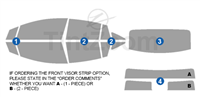 2023 Mercedes EQE CLASS 4 Door Sedan Window Tint Kit