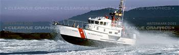 Coast Guard Lifeboat Military Rear Window Graphic