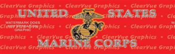 USMC Military Rear Window Graphic