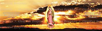 Our Lady Of Guadeloupe Rear Window Graphic