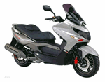 Moped Tint Film - Dark Smoke