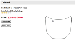 2022 TESLA MODEL S PERFORMANCE FULL HOOD