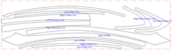 2023 TESLA MODEL X PILLARS AND TRIM