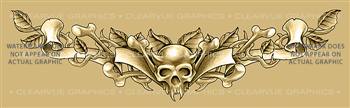 Shoulder Tattoo 3 Flesh Rear Window Graphic
