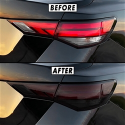 Dark Smoke Tail light Tint Film