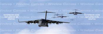 Convoy Aircraft Rear Window Graphic