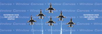 Thunderbirds Aircraft Rear Window Graphic