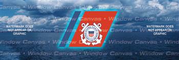 USCG Military Rear Window Graphic