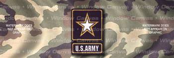 US Army Military Rear Window Graphic