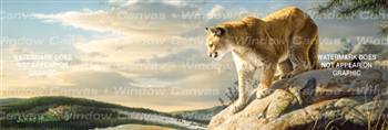 Vantage Point Cougar Feline Rear Window Graphic