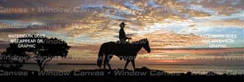 Lone Ranger Horse Rear Window Graphic