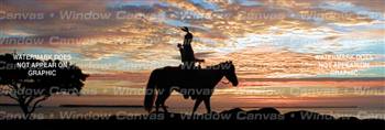 Sunset Tracker Native American Rear Window Graphic