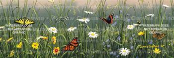 Butterfly Nature Rear Window Graphic