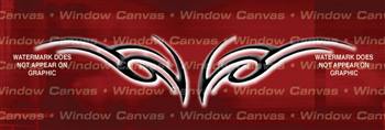 Tribal Femme Tattoo Rear Window Graphic