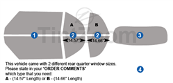 2024 Mini Cooper 2 Door Convertible Window Tint Kit