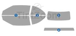 2011 Chrysler Sebring 2 Door Convertible Window Tint Kit