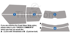 2013 Mini Cooper 2 Door Hatch Window Tint Kit