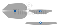 2007 Pontiac Solstice 2 Door Convertible Window Tint Kit