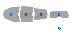 2013 Volvo XC70 4 Door Wagon Window Tint Kit