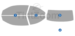 2012 BMW 3-Series Convertible Window Tint Kit