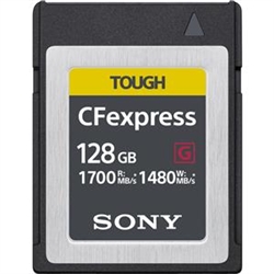 Sony 128GB CFexpress Type B TOUGH Memory Card with Reader