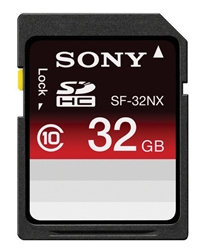 Sony SF32NX/TQ 32GB SDHC Class 10 Memory Card