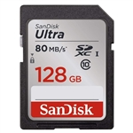 SanDisk Ultra 128GB SDXC UHS-I Memory Card up to 80MB/s