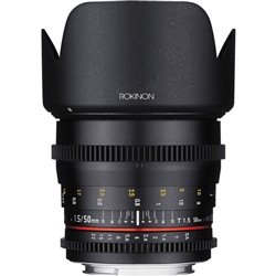 Rokinon 50mm T1.5 Cine DS Lens for Canon