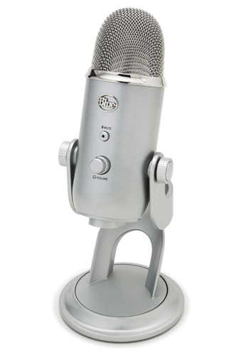 Rent Blue Yeti Mic w Pop Filter and Isolation Shield in London