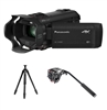 Panasonic HC-VX981K 4K Ultra HD Camcorder with Tripod Package