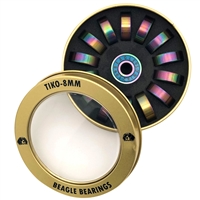 Beagle Bearings 8mm Blue