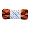 Neon Orange Plaid Fat 72" Laces