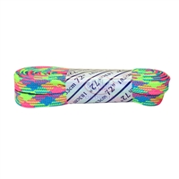 Rainbow Plaid Laces