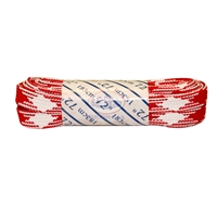 Athletic Red & White Plaid Laces